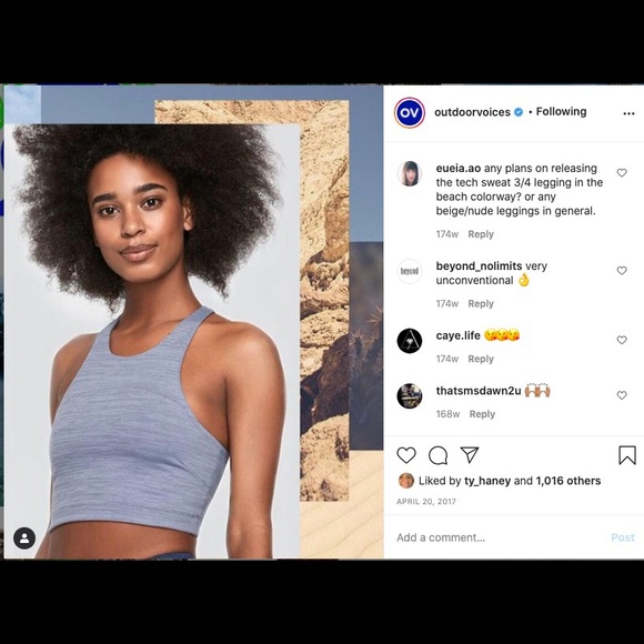 Outdoor Voices Tops - Outdoor voices crop top